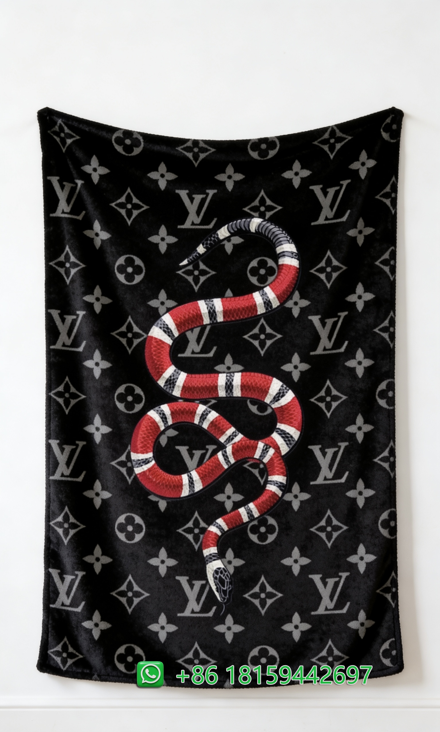 Louis Vuitton Throw Blankets
